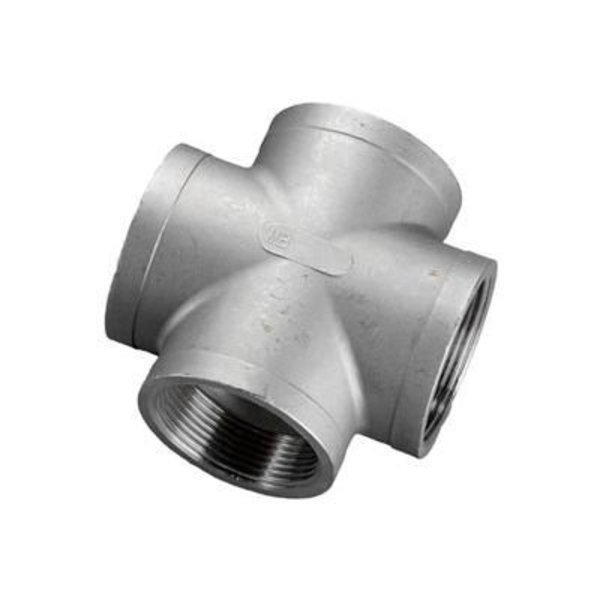 ISO SS 316 Cast Pipe Fitting Cross 2-1/2